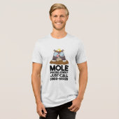 Chemie - Mole problemen Tri-Blend Shirt (Voorkant volledig)