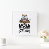 Chemie - Mole problemen Vierkante Klok (Huis)