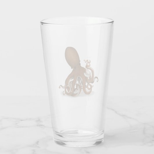 Chemie Octopus Holding Flask Steampunk Wetenschap Glas (Achterkant)