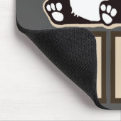 Chemie panda ontdekte schattig muismat (Hoek)