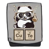 Chemie panda ontdekte schattig rugtassen (Voorkant)
