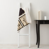 Chemie panda ontdekte schattig sherpa deken (In situ)