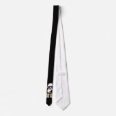 Chemie panda ontdekte schattig stropdas (Achterkant)