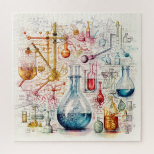 Chemie Papier Puzzel