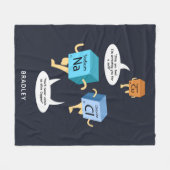 Chemie Periodic Table Elements Science Gag Fleece Deken (Voorkant (Horizontaal))
