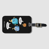 Chemie Periodic Table Science Teacher Bagagelabel (Voorkant (horizontaal))