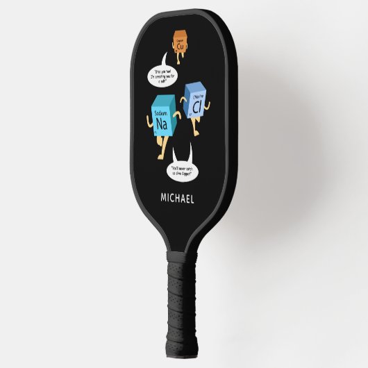 Chemie Periodic Table Science Teacher Pickleball Paddle (Links)