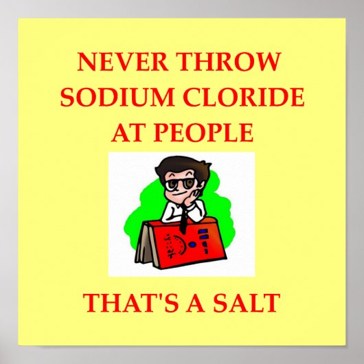 chemie poster (Voorkant)