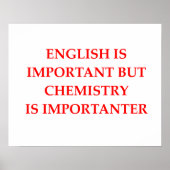chemie poster (Voorkant)