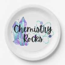 Chemie Rocks Feestborden