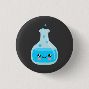 Chemie Ronde Button 3,2 Cm
