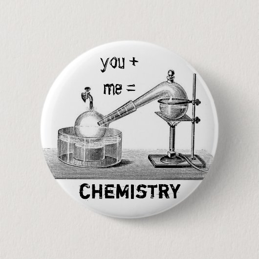 Chemie Ronde Button 5,7 Cm (Voorkant)
