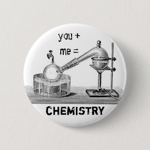 Chemie Ronde Button 5,7 Cm