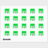 chemie ronde sticker (Vel)
