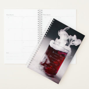 Chemie Rood Vloeistof, rookplanner Planner