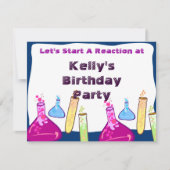 Chemie set partij kaart (Voorkant)