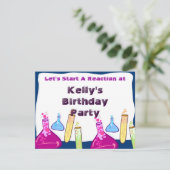 Chemie set partij kaart (Staand voorkant)