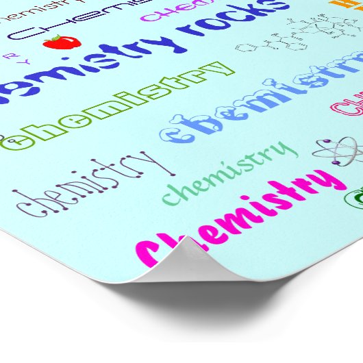 chemie-stenen! poster (Hoek)