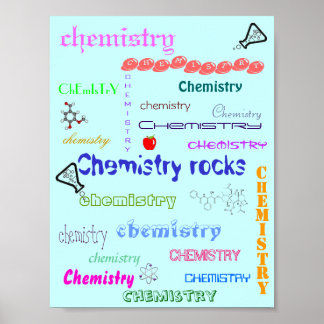 chemie-stenen! poster