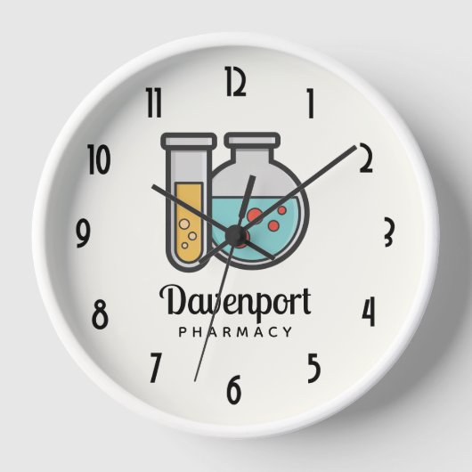 Chemie Test Tube en Beaker Business (Voorkant)