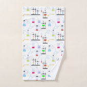 Chemie Test Tubes Lab School Onderwerp Bad Handdoek (Handdoek)