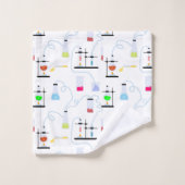 Chemie Test Tubes Lab School Onderwerp Bad Handdoek (Wasdoekje)