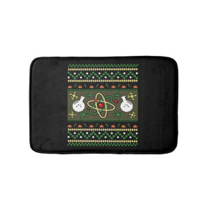 Chemie Ugly Kerstscience Engineer Gift Badmat