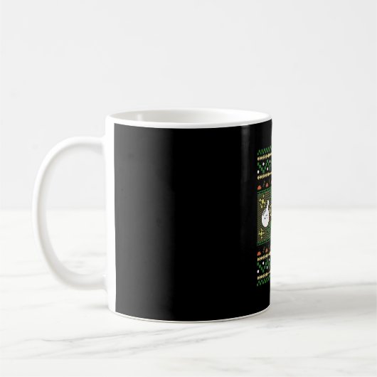 Chemie Ugly Kerstscience Engineer Gift Koffiemok (Links)