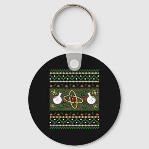 Chemie Ugly Kerstscience Engineer Gift Sleutelhanger