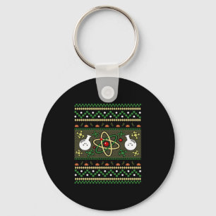 Chemie Ugly Kerstscience Engineer Gift Sleutelhanger