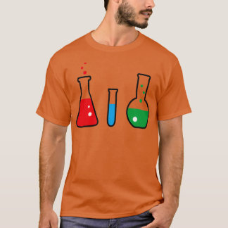 Chemie van testbuizen t-shirt