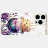 Chemie Verjaardagsfeest Fles en Bloemstuk Ca Case-Mate iPhone Case (Achterkant (horizontaal))