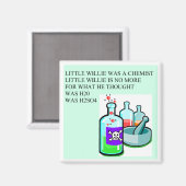 chemie weinig willie rhyme magneet (Voorkant / Achterkant)
