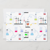 Chemie Wetenschap Custom Kinder Foto Verjaardagsfe Kaart (Achterkant)