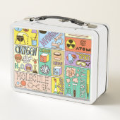 Chemie Wetenschap Illustratieset (Achterkant)