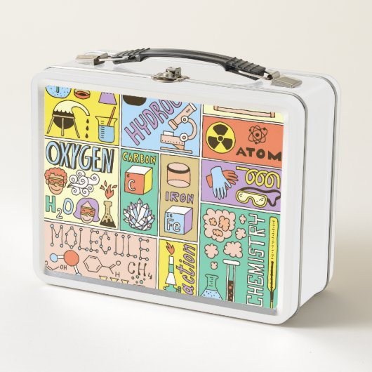 Chemie Wetenschap Illustratieset (Voorkant)