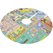 Chemie Wetenschap  Illustratieset Kerstboom Rok (Gekanteld)