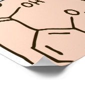 Chemie Wetenschap  Illustratieset Poster (Hoek)