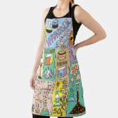 Chemie Wetenschap  Illustratieset Schort (Insitu)