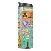 Chemie Wetenschap  Illustratieset Thermosbeker (Geroteerd rechts)