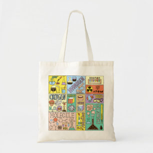 Chemie Wetenschap  Illustratieset Tote Bag
