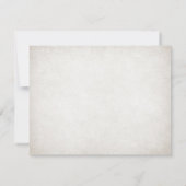 Chemie Wetenschap Leraar Bruiloft Uitnodigingen (Achterkant)