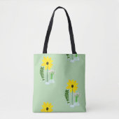 Chemie Zonnebloem Tote Bag (Voorkant)