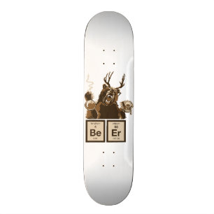 Chemiebeer ontdekte bier skateboard