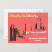 Chemiedesign DDR Briefkaart (Voorkant / Achterkant)