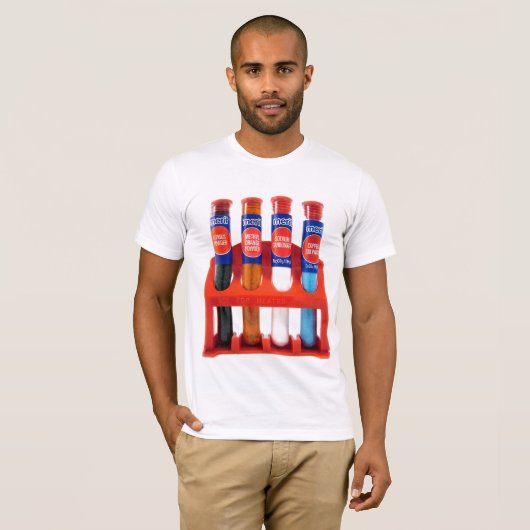 Chemiënset T-shirt (Voorkant volledig)