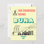 Chemiewerbedesign DDR Briefkaart (Voorkant / Achterkant)