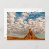 Cheminée de fée - Bardenas reales Briefkaart (Voorkant / Achterkant)