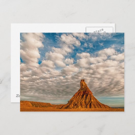 Cheminée de fée - Bardenas reales Briefkaart (Voorkant / Achterkant)