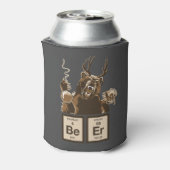 Chemisch beer ontdekte bier blikjeskoeler (Blikje Achterkant)